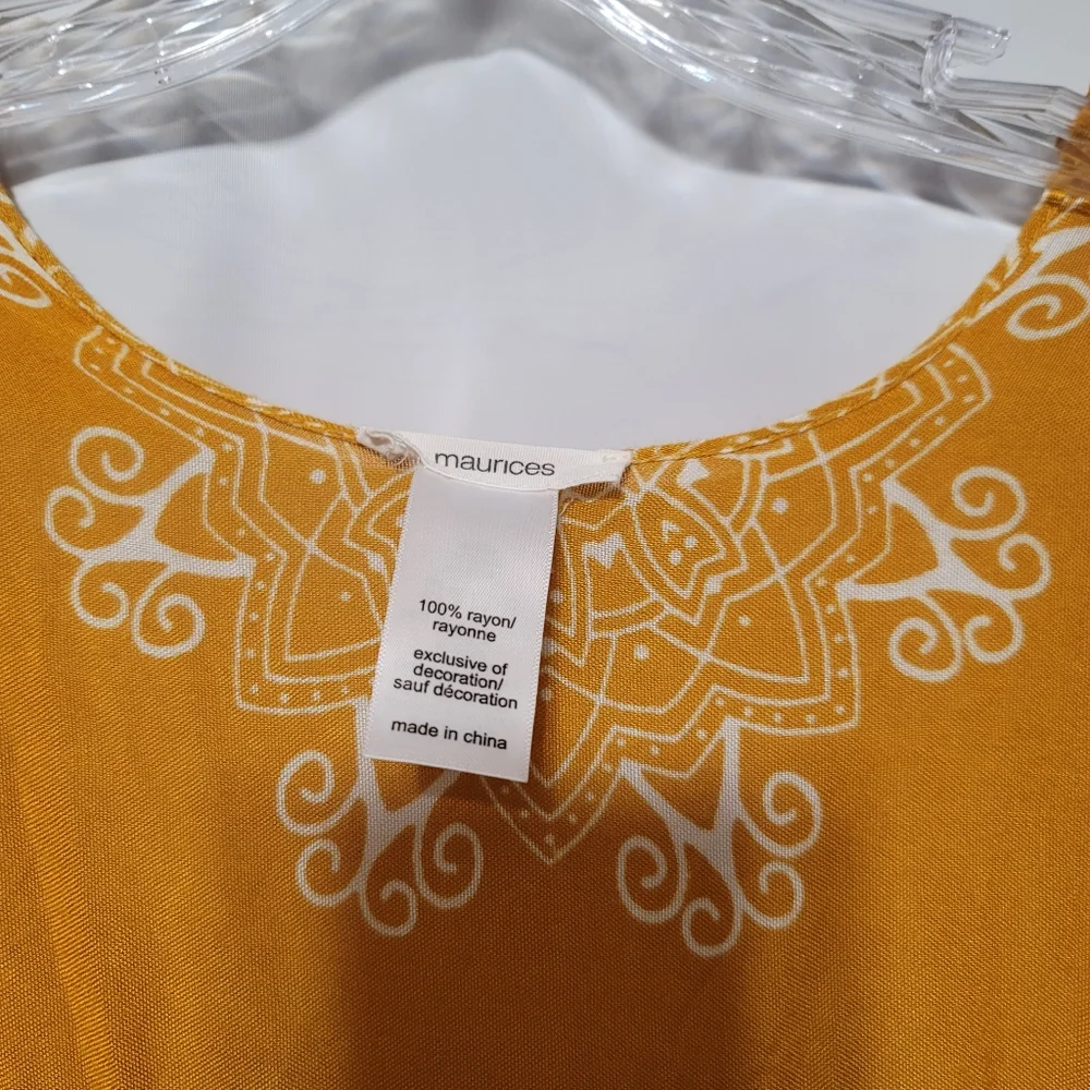 Yellow boho kimono - Picture 2 of 3